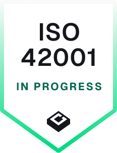 ISO 42001 audit in progress