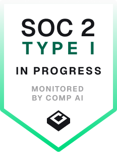 SOC 2 Type I audit in progress